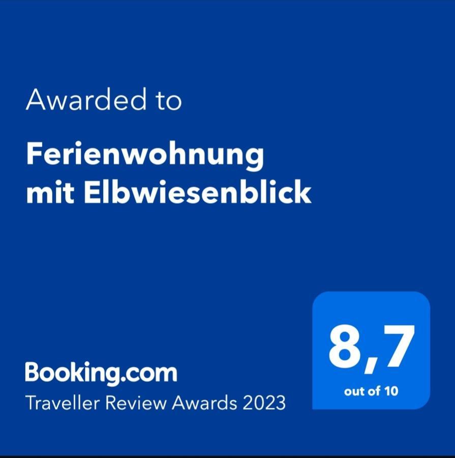 Ferienwohnung Mit Elbwiesenblick Wittenberg Buitenkant foto